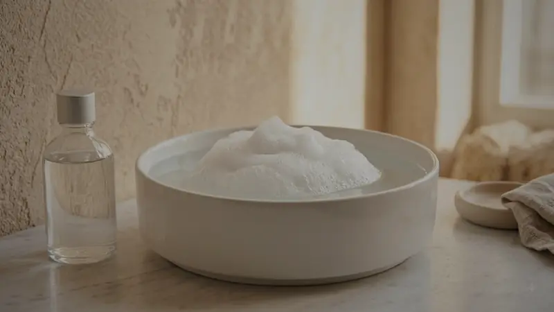 아침 세안은 밤보다 가볍게