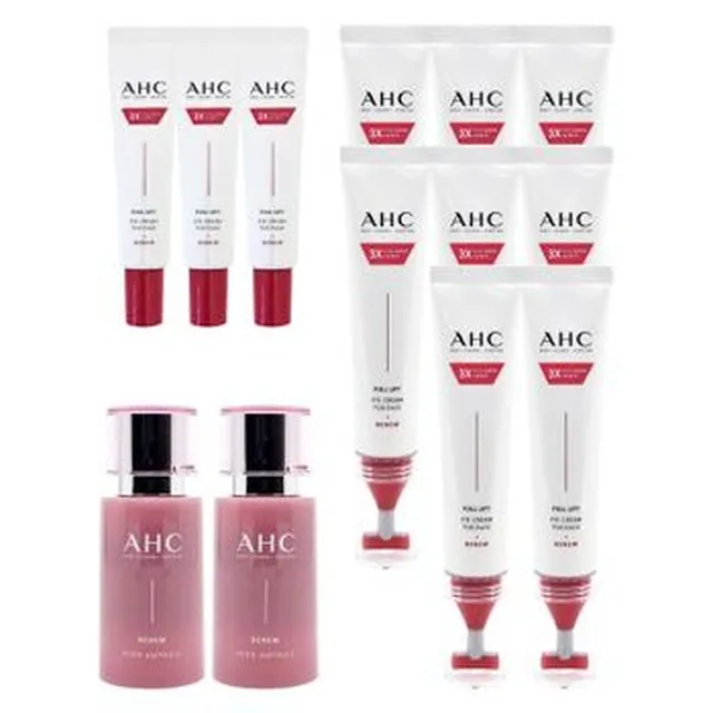 AHC 아이크림 시즌14 풀 리프트 T괄사 리프팅 40ml 8개+12ml 3개+피디알엔앰플2..