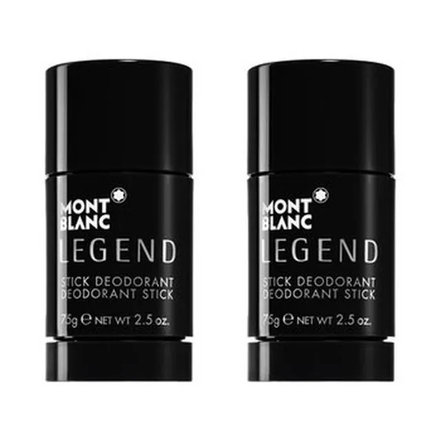 몽블랑 Montblanc 몽블랑 옴므 레전드 데오드란트 스틱 75g 2개
