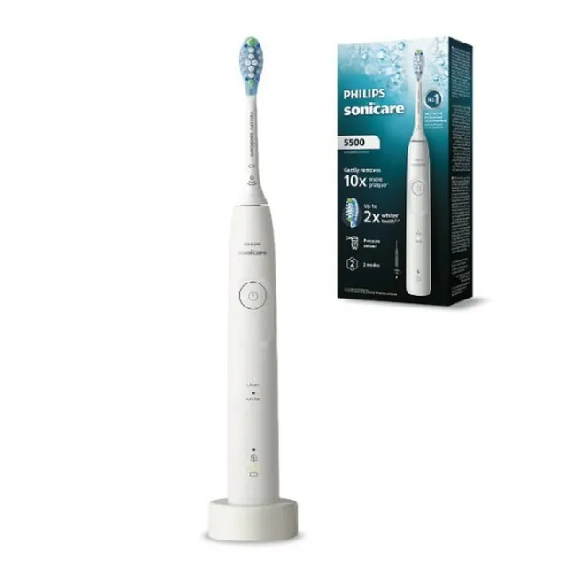 필립스 소닉케어 전동칫솔 5500 시리즈 화이트닝 화이트 HX7110 03