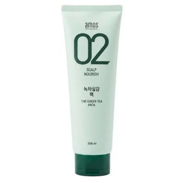 아모스 아모스프로페셔널 녹차실감 두피 모발 팩 250ml 1개
