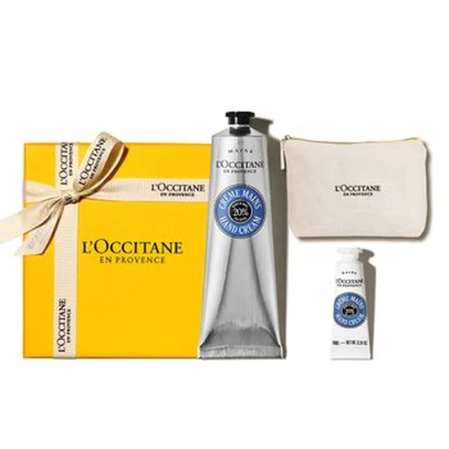 록시땅 시어 버터 핸드 크림 150ml 세트(카리테 콩포르)(+디럭스 1종+파우치)