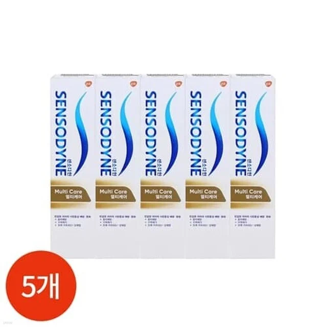 센소다인 멀티케어 치약 100g x 5개