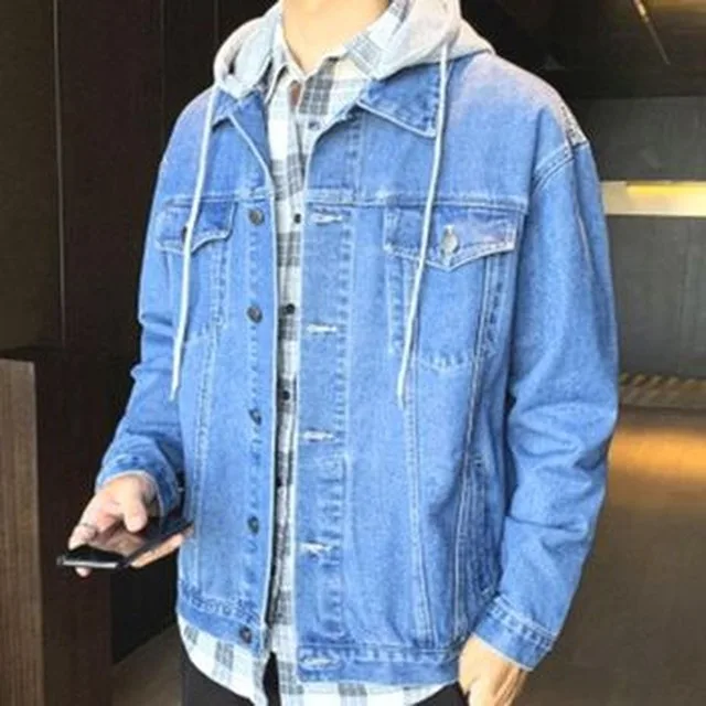 후드집업 남자 후드 점퍼 남성 아우터 탈부착 집업
