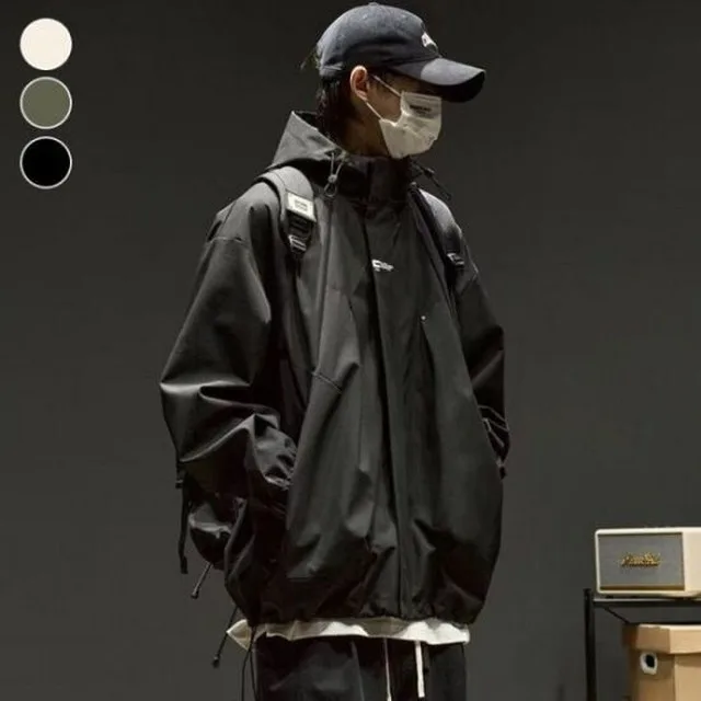 하프클럽/알티피아 바람막이 점퍼 오버핏 남성 아우터