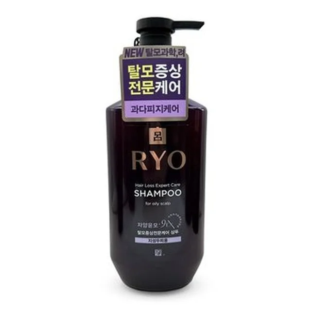 려 자양윤모 9EX 탈모증상완화 샴푸 지성두피용 400ml